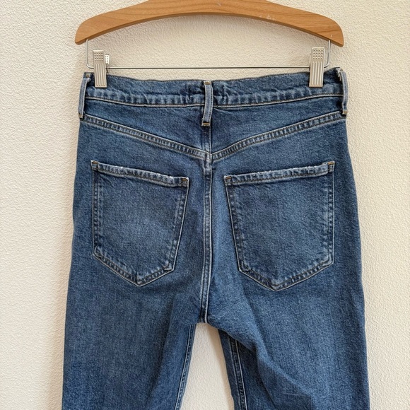 Agolde Riley High Rise Straight Crop Jean Size 26 - Picture 7 of 8